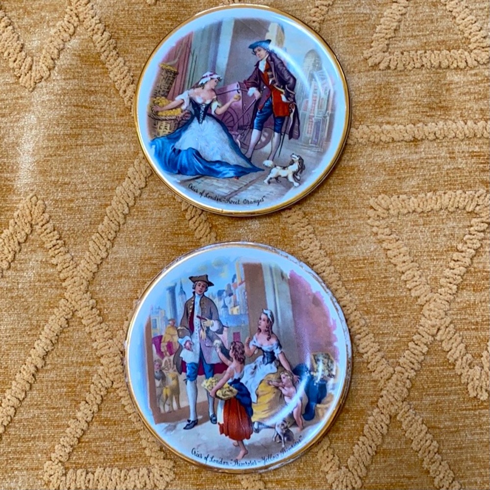 Cries of London mini decorative plates